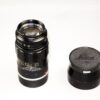 Leica 90/2,8 Elmarit black "Wetzlar" lens (1966) with hood and caps Ex+/++
