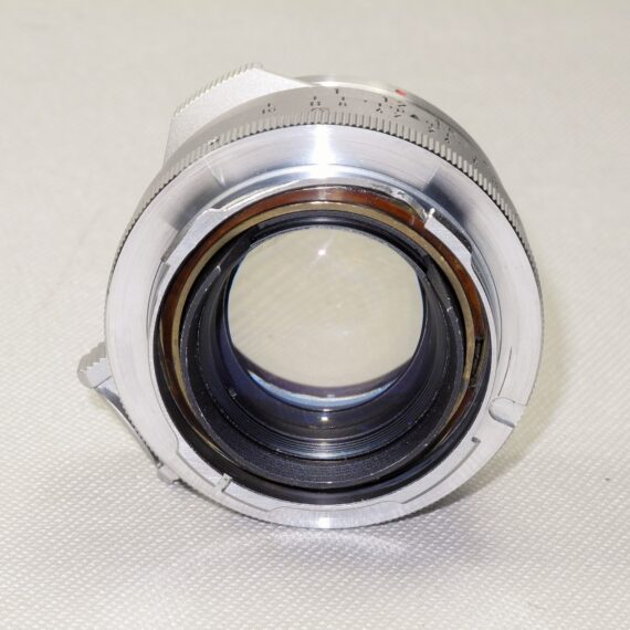 Leica 35mm f1,4 Summilux-M Silver 1st Type RARE lens W.12522 H / OLLUX black Hood Sold with Leica Original box, caps Ex++/M-