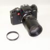 Leica R4 black camera with Leica 135mm R lens Nice Set Ex++