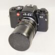Leica R4 black camera with Leica 135mm R lens Nice Set Ex++