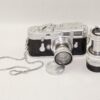 Leica M3 camera (1963) Sold with Leica 50/2mm & Leica 90/4 Collapsible lenses and accessories. Ex+/++