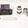 Leica M3 camera (1963) Sold with Leica 50/2mm & Leica 90/4 Collapsible lenses and accessories. Ex+/++
