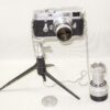 Leica M3 camera (1963) Sold with Leica 50/2mm & Leica 90/4 Collapsible lenses and accessories. Ex+/++