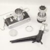 Leica M3 camera (1963) Sold with Leica 50/2mm & Leica 90/4 Collapsible lenses and accessories. Ex+/++