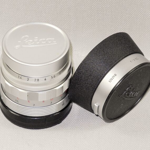 Leica M3 Single Stroke chrome late camera W/4 x Leica chrome lenses, hoods, filters, boxes, cases Nice Complete Mint- outfit / SOLD