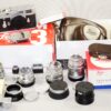 Leica M3 Single Stroke chrome late camera W/4 x Leica chrome lenses, hoods, filters, boxes, cases Nice Complete Mint- outfit / SOLD