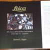 James Lager Vol II An Illustrated History Leica Lenses New Signed Book (in binder) / Free Shipping (USA)