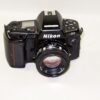 Nikon N90's camera ith Nikon 50/1,4mm AF lens Ex+
