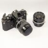 Nikon FM2 N black paint with 2 Nikon lenses 24mm & 55mm Macro lens Ex+/++ / Free shipping