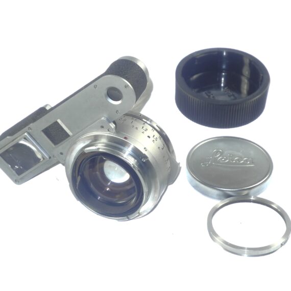 Leica 35/1,4 Summilux RF M Rim Set chrome RF Rare lens sold with Leica OLLUX hood, lens filter and caps Ex++ / Free shipping