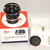 Leica 35/2 Summicron-M with Leica original box,Leica metal hood,Leica caps, Leica lens warranty cards, Just CLA'd Mint/-  SOLD