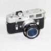 Leica M4 chrome camera (1967) Ex+/++ in Leica case & Leica 50MM SUMMICRON F2 RIGID DUAL SCALE (1965) Mint- W/Leica Metal Hood,Caps Nice set / SOLD
