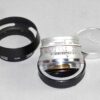 Leica 35/2 Summicron 8 Elements chrome lens German Made w/Caps & Leica Hood Ex++/Mint- / Free shipping /SOLD
