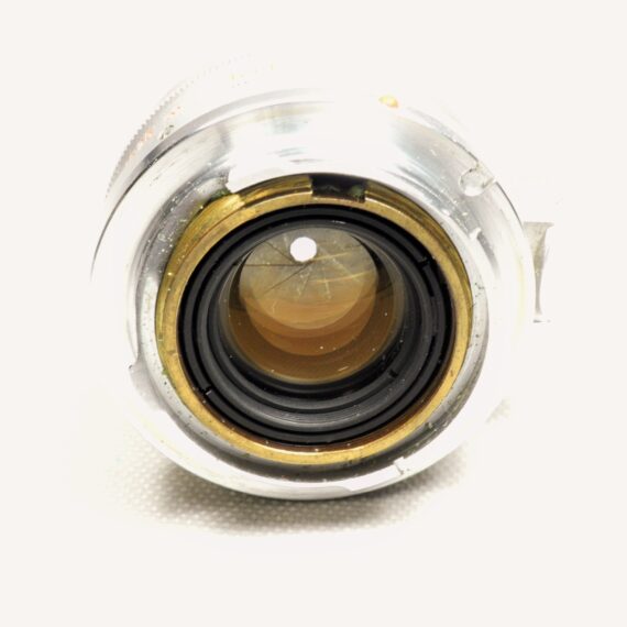 Leica 35/2 Summicron 8 Elements chrome lens German Made w/Caps & Leica Hood Ex++/Mint- / Free shipping /SOLD