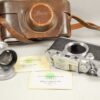 Leica IIIC Camera with Leica 5cm f2 Summitar lens,cap,cards & leather case 1946 set Ex++ / Free Shipping (USA)