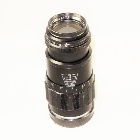 Leica 135/4 Tele Elmar-M black lens Ex/+