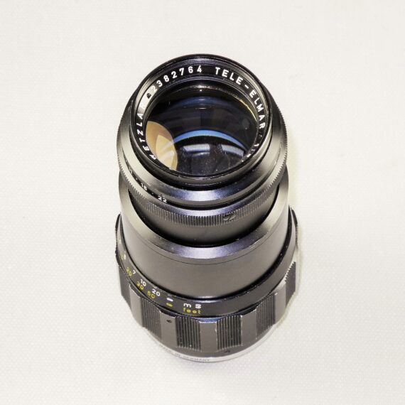 Leica 135/4 Tele Elmar-M black lens Ex/+