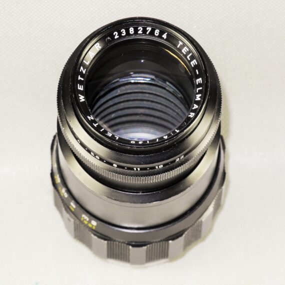Leica 135/4 Tele Elmar-M black lens Ex/+
