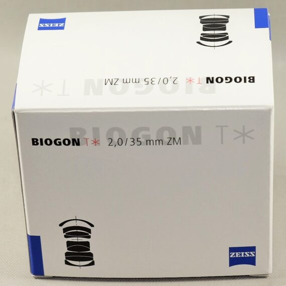 Zeiss 35/2 Biogon T* ZM Black with filter,Zeiss metal hood,caps,box,manual Ex++/Mint- / Free shipping (USA)