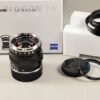 Zeiss 35/2 Biogon T* ZM Black with filter,Zeiss metal hood,caps,box,manual Ex++/Mint- / Free shipping (USA)