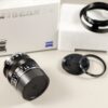 Zeiss 35/2 Biogon T* ZM Black with filter,Zeiss metal hood,caps,box,manual Ex++/Mint- / Free shipping (USA)