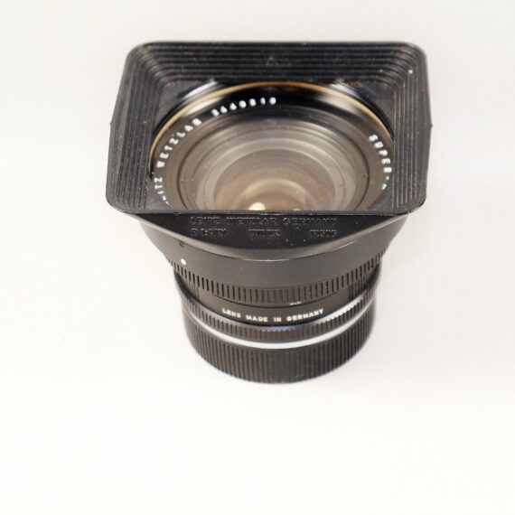 Leica 21/4 Super-Angulon-R Sold w/box With box & hood, filter Ex++ /SOLD