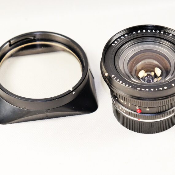 Leica 21/4 Super-Angulon-R Sold w/box With box & hood, filter Ex++ /SOLD