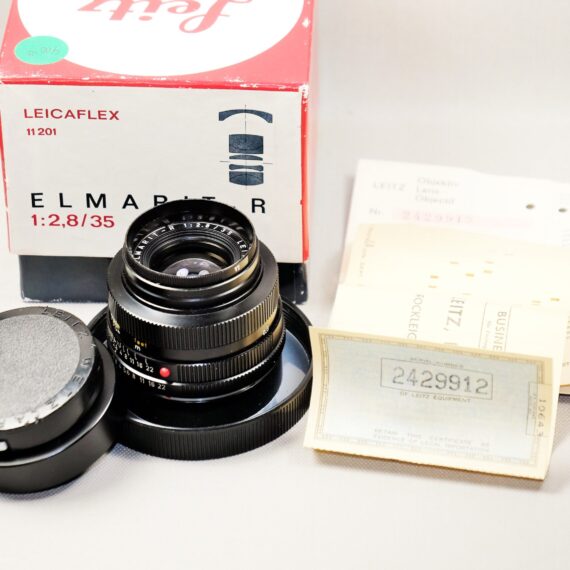 Leica 35/2,8 Elmarit-R in box with box & hood Ex++ / Free shipping