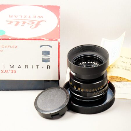 Leica 35/2,8 Elmarit-R in box with box & hood Ex++ / Free shipping