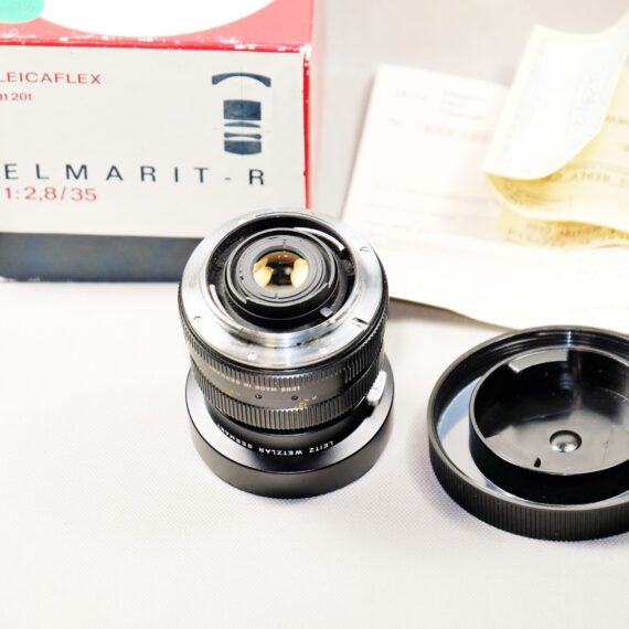 Leica 35/2,8 Elmarit-R in box with box & hood Ex++ / Free shipping