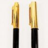 1943 Eversharp “fifth Avenue” lever filler fountain pen and pencil set in black with 14k Solid caps, fine nib, Nice Set ! SOLD