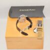Panerai Luminor Marina White face watch, with original box, manual, 2 screw-drivers and extra unused strap Nice! / Free Shipping