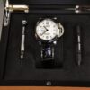 Panerai Luminor Marina White face watch, with original box, manual, 2 screw-drivers and extra unused strap Nice! / Free Shipping