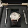 Panerai Luminor Marina White face watch, with original box, manual, 2 screw-drivers and extra unused strap Nice! / Free Shipping