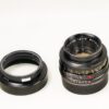 Leica 50/2 Summicron-R 1 cam lens with Leica 12564 metal hood Ex+/++ / SOLD