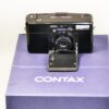Contax TVS III Black camera W/30-60mm built in lens, sold with original box, straps Ex++/ free shipping (USA)