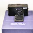 Contax TVS III Black camera W/30-60mm built in lens, sold with original box, straps Ex++/ free shipping (USA)
