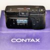 Contax TVS III Black camera W/30-60mm built in lens, sold with original box, straps Ex++/ free shipping (USA)