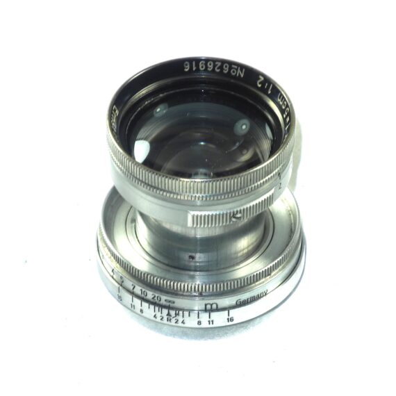 Leica 5cm f:2 Summitar lens (1946) Just CLA'd  with Leica caps Ex+/Ex++ / Free shipping