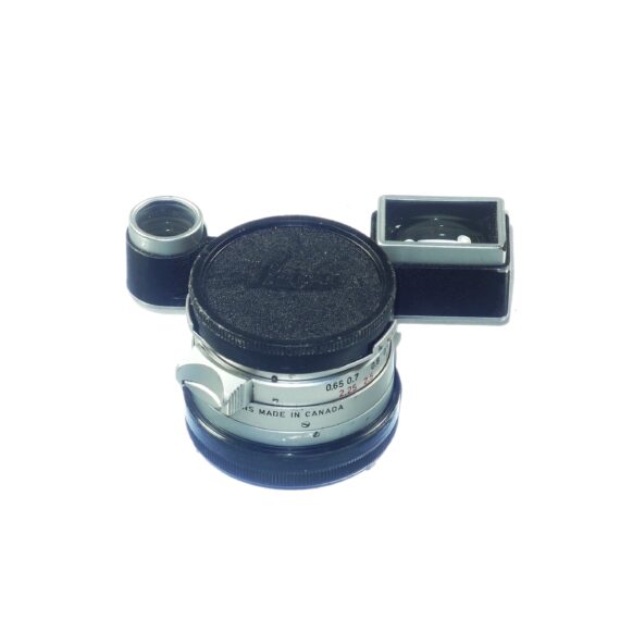 Leica 35/1,4 Summilux RF M Rim Set chrome RF Rare lens sold with filter & caps Ex++ /RARE CALL