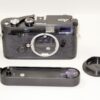 Leica MP 0.72 Black camera with Abrahmson rapid winder Mint- / SOLD