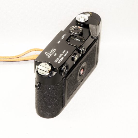Leica M4 Black Paint Original Rangefinder  Camera (1969) Sold with original case Ex++