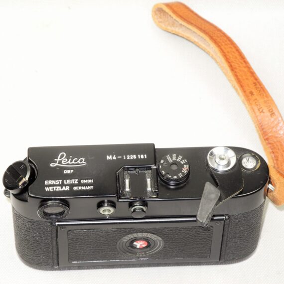 Leica M4 Black Paint Original Rangefinder  Camera (1969) Sold with original case Ex++