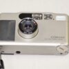 Contax T2 Titanium Silver 35mm Film Point & Shoot camera with Strap Ex++