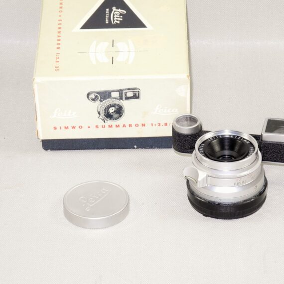 Leica 35/2,8 Summaron-M RF for M3 cameras with Leica original box,caps Mint-