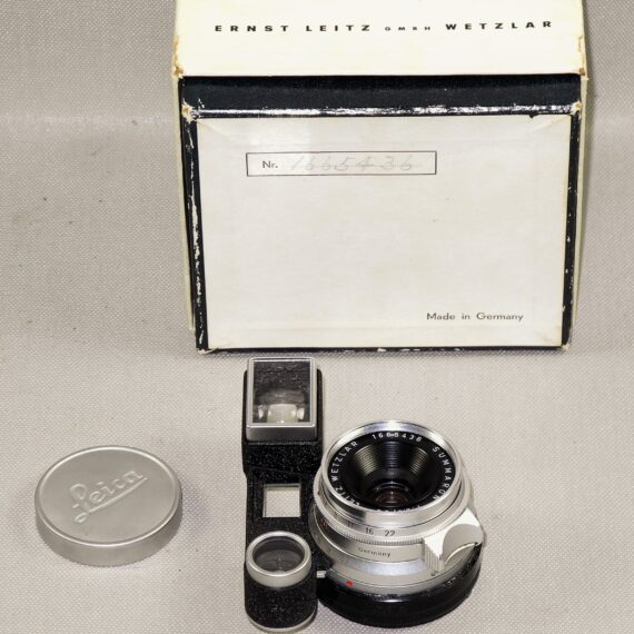 Leica 35/2,8 Summaron-M RF for M3 cameras with Leica original box,caps Mint-