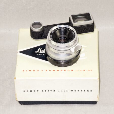 Leica 35/2,8 Summaron-M RF for M3 cameras with Leica original box,caps Mint-