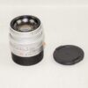 Leica 50/2 Summicron-M chrome latest E39 M lens, W/built in hood & with Leica caps Mint- / Free shipping (USA)