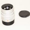 Leica 50/2 Summicron-M chrome latest E39 M lens, W/built in hood & with Leica caps Mint- / Free shipping (USA)