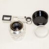 Leica 50/2 Summicron Dual Range Chrome M mount lens Sold with close-up eyes and Leica caps Ex++/Mint-
